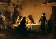 Jean Lecomte Du Nouy The supper of Beaucaire oil on canvas